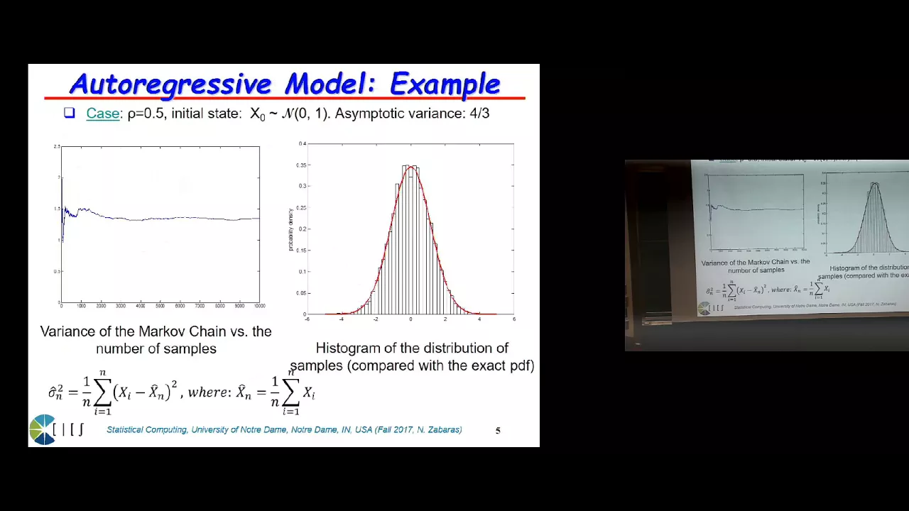 Lecture 17. Markov Chain Monte Carlo and Metropolis-Hasting Algorithm