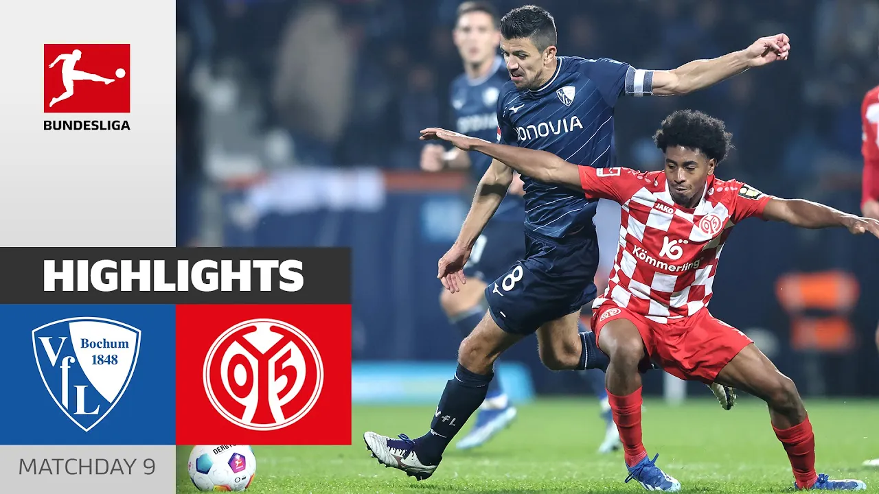 Last-Minute Equaliser For Mainz! | VfL Bochum - Mainz 2-2 ...