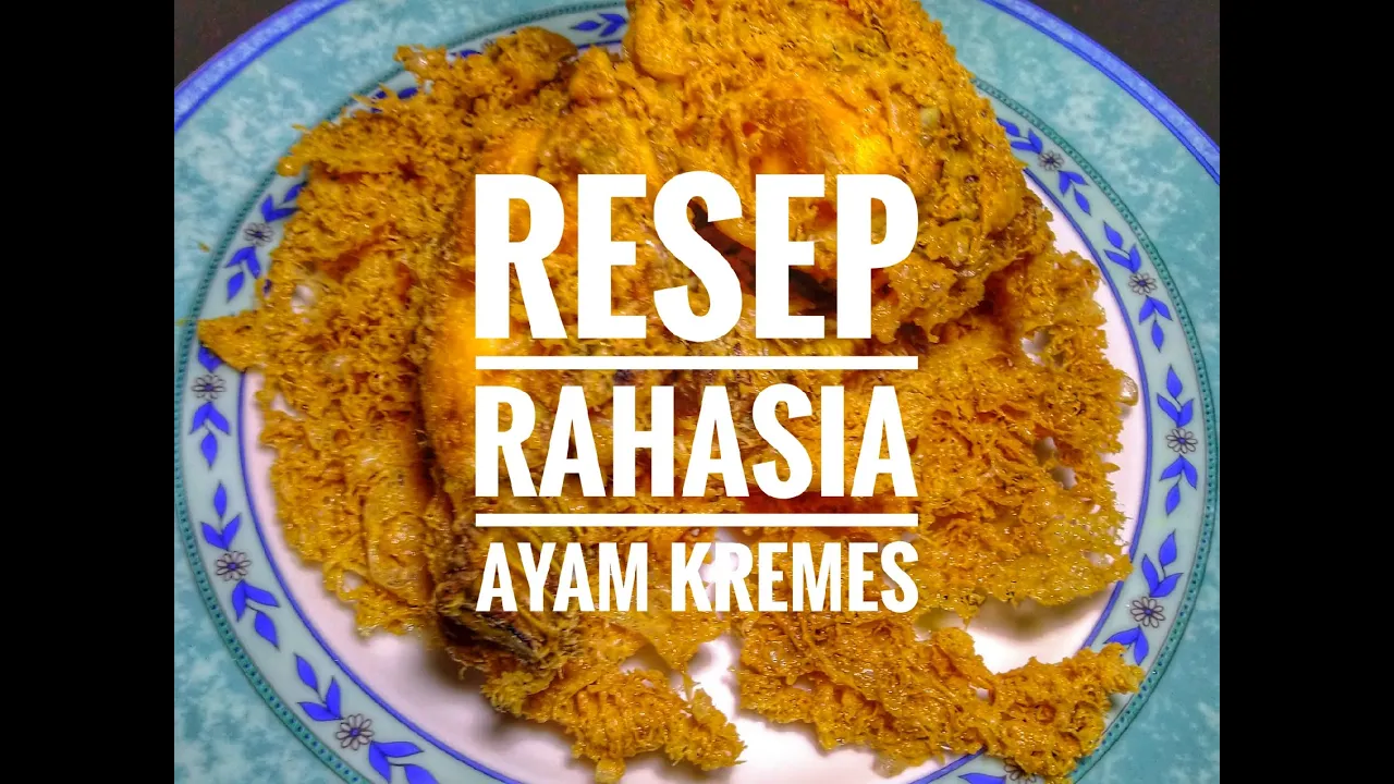 RESEP AYAM GORENG MBOK BEREK || AYAM KREMES ALA MBOK BEREK, MUDAH, CEPAT & ENAK. 