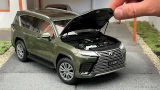 1:18 Lexus LX600, Nori Green Pearl - LCD Models [Unboxing]