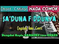 Download Lagu SA'DUNA FIDDUNYA - Ai Khodijah Versi Dangdut Koplo KARAOKE Adem Rasa ORKES
