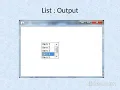 AWT Components Checkbox List Choice Scrollbar