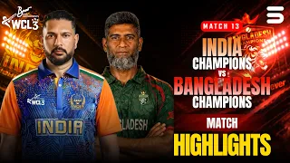 Match Highlights | India Champions vs Bangladesh Champions | Match 13 | WCL 2026 | M9O1T