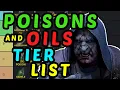 POISONS OILS AND COATINGS Tier List - Get Those Weapons Working