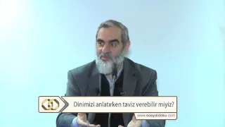 Dinimizi anlatırken taviz verebilir miyiz?