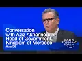 Conversation with Aziz Akhannouch Head of Government Kingdom of Morocco WEF Annual Meeting 2026