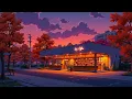 Autumn Park Cafe Soft Lofi Coffee Glow Calm Beats For Study Work Stress Relief