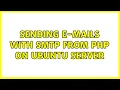 Sending e-mails with SMTP from PHP on Ubuntu Server