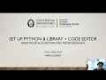 Setup Python Code Editor Write and Read Library Praktikum Algoritma dan Pemrograman RPM