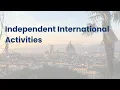 UC Irvine Study Abroad - Independent International Activities Programs