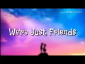 Lagu We're Just Friends - Loving Caliber feat. Linda Stenmark [Lyrics/ Lyric Video]