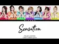 FRUITS ZIPPER - Sensation | Color Coded Lyrics (KAN/ROM/ENG/INDO)