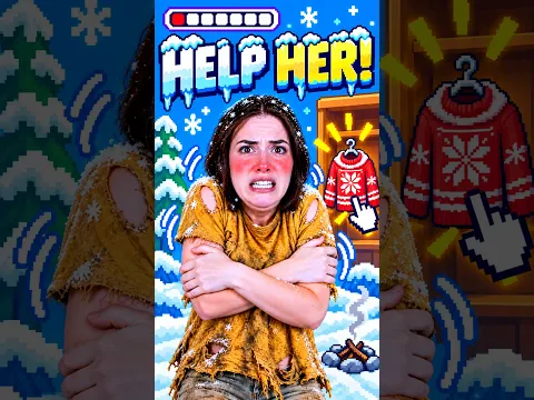 Help Her Stay Warm! Winter Dress-Up #english #kids #preschool #cartoon