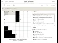 The Atlantic Crossword 2026