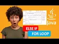 JAVA FOR LOOP EXAMPLE JAVA IF ELSE EXAMPLE JAVA PROGRAMMING TUTORIAL 18