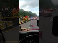 multiple car crash Interstate in New York on 87 northbound