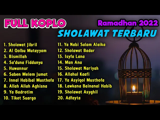 Download MP3 FULL ALBUM KOPLO SHOLAWAT SPESIAL CEK SOUND TAKBIR IDUL FITRI 2022