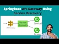 Implementation of Spring cloud ApiGateway and eureka naming server with two microservice