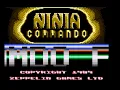 Challenging ninja Ninja Commando Atari 8-bit 60fps From Zeppelin Games Ltd 1989