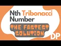 Leetcode 1137 N-th Tribonacci Number using dynamic programming Fastest solution