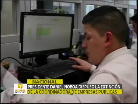Presidente Daniel Noboa dispuso la extinción de la coordinadora de empresas públicas