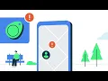 Video showcasing unknown tracker alerts on Android