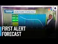 Boston forecast Warm and muggy tomorrow