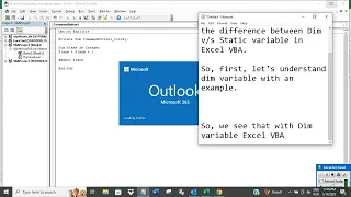 Dim static variable in Excel VBA
