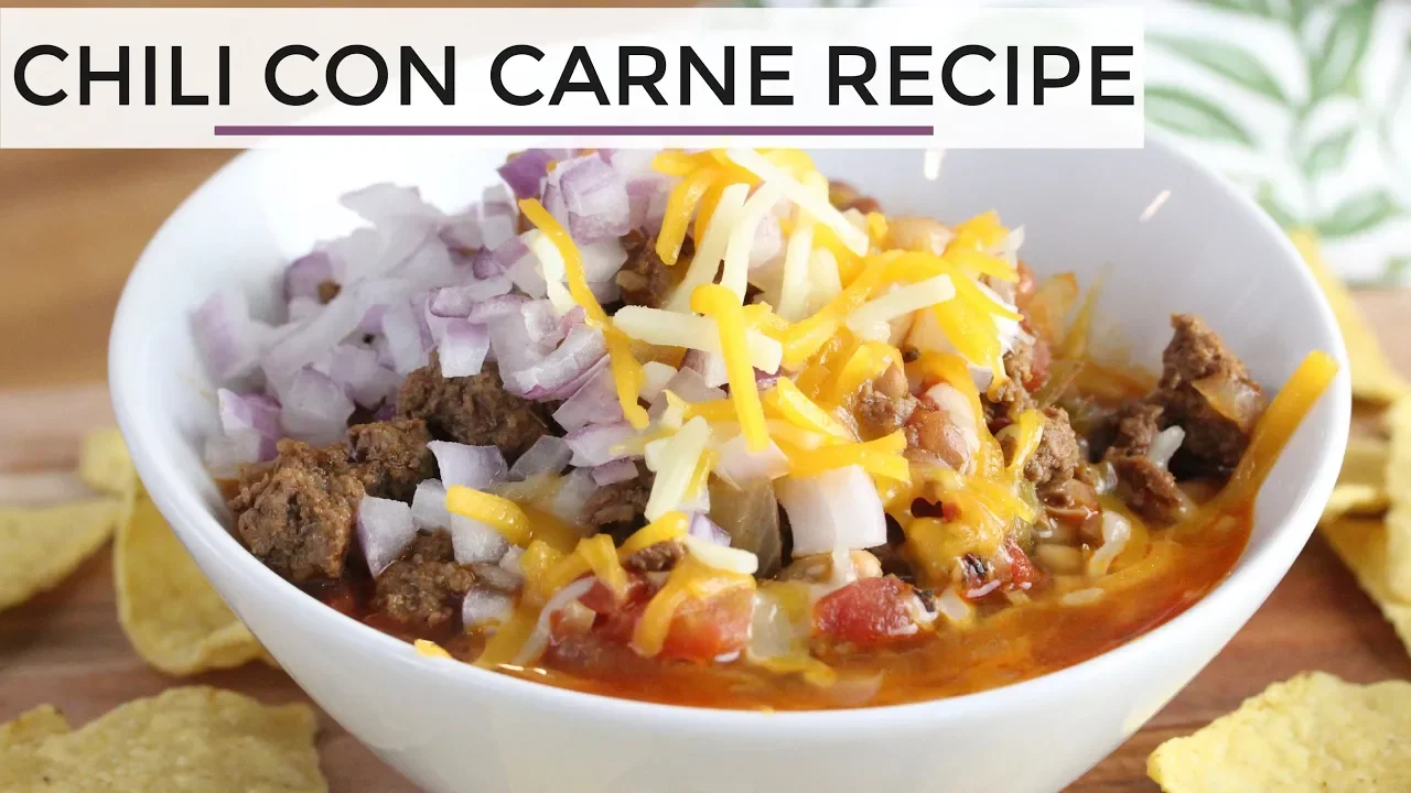 
          
          
          
            
            Chili Con Carne | Easy Healthy Chili Recipe
          
        . 