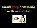 19 Linux Tutorials Linux grep command with examples