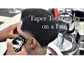 Taper Techniques D Angelo Russell Fro How to taper a Afro