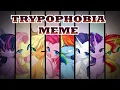 MLP meme Trypophobia evil Mane 6 Starlight Sunset by