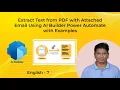 Extract Text from PDF with Attached Email using AI Builder - Power Automate