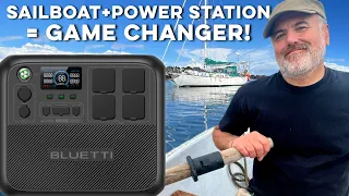 The Bluetti AC200L Expandable Power Station on our Sailboat! | DrakeParagon Sailing