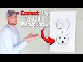 How To Install An Outlet and Light Switch Combo Adding a Receptacle To Any Room