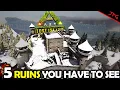 ARK LOST ISLAND CASTLES KEEPS AND TEMPLES 5 Ruin Locations You Have to See