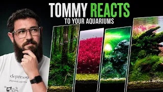 Tommy REACTS to YOUR AQUARIUMS (2026)