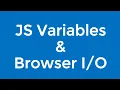 2 Variables and Browser Ultimate Beginner JavaScript Course Bangla