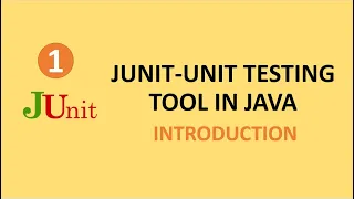 Junit - Unit Testing Tool in Java Introduction 01