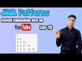 Number pattern programs in java Advanced number pattern programs in java