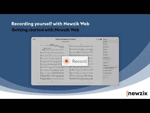 Download MP3 Creative ways to use the audio recorder in Newzik Web