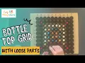 PLAY INSPIRATION Coordinate Learning Fun DIY Bottle Top Grid with Loose Parts Exploration