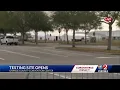 Testing site opens in Orange County
