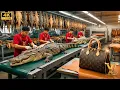 Lagu Inside the Louis Vuitton Factory: How a $50,000 Handbag is Made (Full Process)
