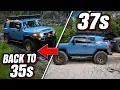 Why I Went Back to 35s From 37s on My Supercharged FJ Cruiser