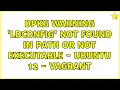 dpkg warning ldconfig not found in PATH or not executable - Ubuntu 12