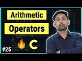 Arithmetic Operators In C Full Lectures In Hindi By Nirbhay Kaushik