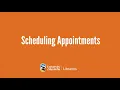Scheduling Appointments