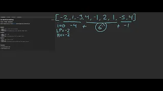 Leetcode 53 - Maximum Subarray solved in Javascript Python