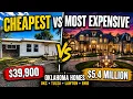 Cheapest vs Most Expensive Homes in Oklahoma OKC Tulsa Lawton Enid Everything Oklahoma